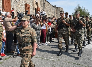 Զինված ուժերում մեկնարկել են նորակոչիկների զինվորական երդման արարողությունները