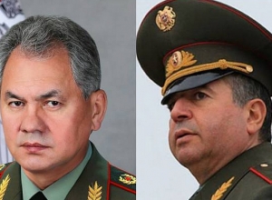 Сергей Шойгу и Аршак Карапетян обсудили вопросы  обеспечения территориальной безопасности