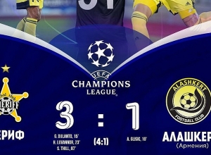 «Ալաշկերտը» դուրս մնաց ՈՒԵՖԱ-ի չեմպիոնների լիգայից