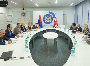 Վահան Քերոբյանը վրաց գործընկերների հետ քննարկել է համագործակցության ընդլայնման հեռանկարները