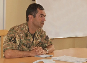 5-րդ զորամիավորումում անցկացվել է ենթակա զորամասերի համալրման բաժանմունքների պետերի հավաք-խորհրդակցություն