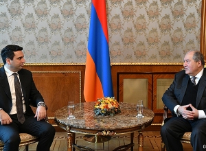 Արմեն Սարգսյանը շնորհավորել է Ալեն Սիմոնյանին