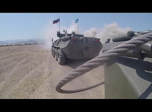 Ռուս խաղաղապահները ժամանակակից մարտի վարման պարապմունքներ են անցկացրել Արցախում