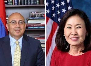 Լոս Անջելեսում ՀՀ գլխավոր հյուպատոսը ԱՄՆ կոնգրեսական Միշել Սթիլի հետ քննարկում է ունեցել