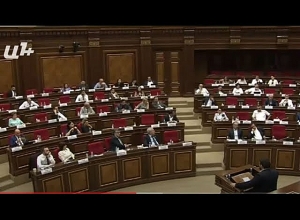 Ален Симонян сделал замечание депутату от блока «Армения» Элинар Варданян