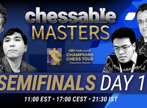 Ուղիղ. Լևոն Արոնյան – Լի Քուան Լիեմ. կիսաեզրափակիչ առաջին հանդիպում