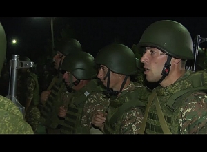 Полицейские войска продолжают нести боевую службу в Тавуше