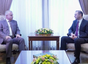 Արմեն Գրիգորյանն ընդունեց ՀԱՊԿ գլխավոր քարտուղար Ստանիսլավ Զասին