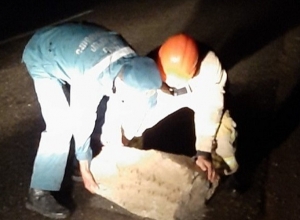 Քարաթափում՝ Գետափ-Մարտունի ավտոճանապարհին