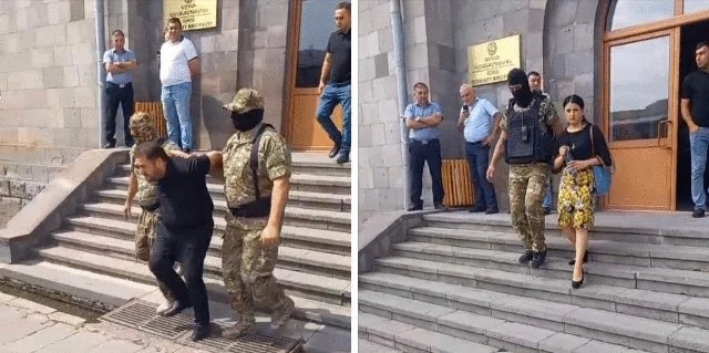 Ձերբակալվել են Գորիսի փոխքաղաքապետներ Իրինա Յոլյանը և Մենուա Հովսեփյանը․ ՔԿ