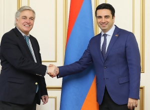 ՀՀ ԱԺ նախագահն ընդունել  է Ուրուգվայի ԱԳ նախարարին