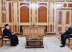 Президент Армен Саркисян направил послание Гарегину II