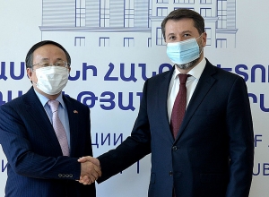 Министр Андреасян встретился с послом Китая в РА