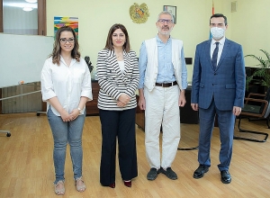 Անահիտ Ավանեսյանն ընդունել է վիրաբույժ Արամ Ղազարյանին