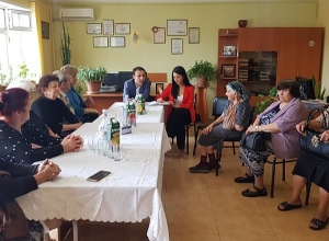 Արցախի ՄԻ պաշտպանը հանդիպել է տեղահանված միայնակ տարեցների հետ