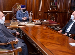 Ամենայն Հայոց Կաթողիկոսը հրաժեշտի հանդիպում է ունեցել  ՀՀ-ում Գերմանիայի դեսպանի հետ