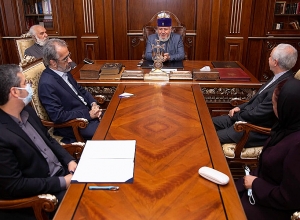 Ամենայն Հայոց Կաթողիկոսը ընդունել է Իրանի Իսլամական Հանրապետության դեսպանին