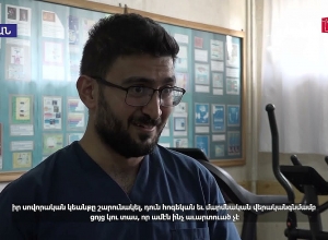 Սիրիահայ բժիշկը վերադարձել է հայրենիք և բուժում է վիրավոր զինծառայողներին