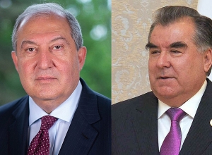 Արմեն Սարգսյանը շնորհավորական ուղերձ է հղել Տաջիկստանի Հանրապետության նախագահին