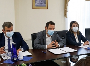 Քաղաքապետ Հայկ Մարությանը հանդիպել է ՎԶԵԲ-ի ներկայացուցիչների հետ