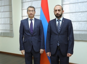 Արարատ Միրզոյանն ընդունել է ՀՀ-ում Ղազախստանի դեսպանին