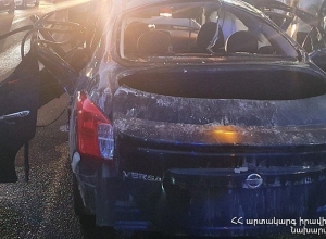 Երեւանում մեքենա է պայթել