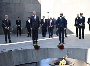 Սլովակիայի ԱԳ նախարարն այցելել է Հայոց ցեղասպանության հուշահամալիր