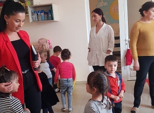 Արցախի ՄԻՊ աշխատակազմի ներկայացուցիչները այցելել են Հադրութի «Դիզակ» մանկապարտեզ