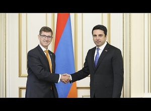 Ալեն Սիմոնյանի և Նիդերլանդների արտակարգ եւ լիազոր դեսպանի հանդիպումը