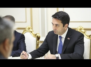 ԱԺ նախագահի եւ ԻԻՀ արտակարգ եւ լիազոր դեսպան Աբբաս Բադախշան Զոհուրիի հանդիպումը