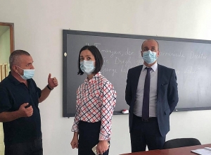 Ուսումնական հաստատություններում շինաշխատանքները գտնվում են ավարտական փուլում․ Ժաննա Անդրեասյանն այցելել է