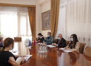ԱԻ նախարարն ընդունել է Եվրոպական միության պատվիրակությանը