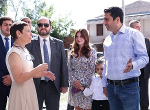 Ալեն Սիմոնյանը այսօր Գյումրիում էր