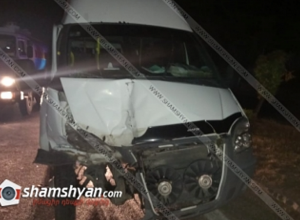 Պռոշյանում բախվել են Ոսկեվազ-Երևան երթուղին սպասարկող ГАЗель-ն ու Nissan X-Trail-ը. կան վիրավորներ. shamshyan.com