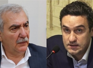 Вы покидаете поле боя? Кочарян покидающему зал Казиняну: хотите поставьте фотографию Казиняна