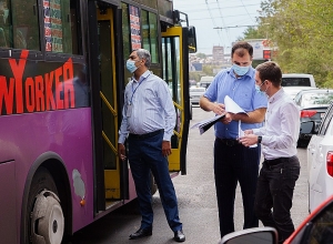 Հակահամաճարակային կանոնների խախտման 6 դեպք՝ հանրային տրանսպորտում