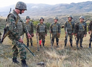 Զորամասերից մեկում անցկացվել են մասնագիտական պարապմունքներ