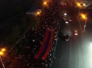 «Հայաստան» դաշինքի նախաձեռնած երթը դեպի Եռաբլուր՝ ի հիշատակ 44-օրյա պատերազմի նահատակների