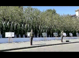 Լռության րոպեն՝ Հանրապետության հրապարակում