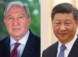 Նախագահ Սարգսյանը շնորհավորել է Սի Ծինփինին