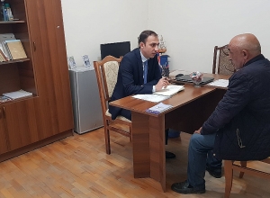 Արցախի ՄԻՊ Գեղամ Ստեփանյանը աշխատանքային այց է կատարել ԱՀ Մարտունի քաղաք