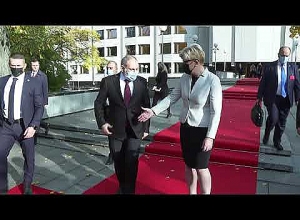 Նիկոլ Փաշինյանը բարձր մակարդակի բանակցություններ է անցկացրել Լիտվայի վարչապետ Ինգրիդա Շիմոնիտեի հետ