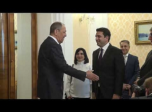 Ալեն Սիմոնյանը հանդիպել է Սերգեյ Լավրովին