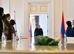 Նախագահ Արմեն Սարգսյանն ընդունել է Ֆրանկոֆոնիայի միջազգային կազմակերպության գլխավոր քարտուղարին