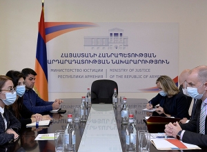 Արդարադատության փոխնախարարներն ընդունել են ԵՄ պատվիրակությանը