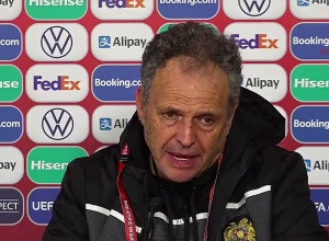 Խոակին Կապառոսի հետխաղային մամուլի ասուլիսը 08․10․2021