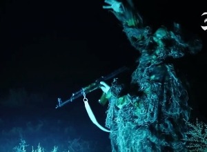 Հատուկ նշանակության տղաները երկար ճանապարհ անցնելով մոտեցել են հակառակորդի խրամատին