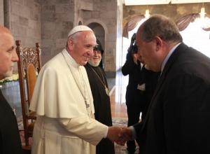 Նախատեսված է նախագահ Սարգսյանի առանձնազրույցը Հռոմի Պապի հետ