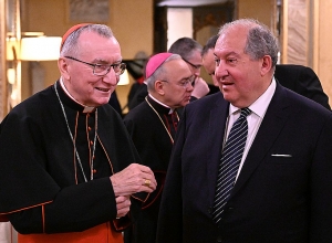 Պաշտոնական ընթրիք Սուրբ Աթոռ կատարած պաշտոնական այցի առթիվ