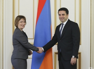 Ալեն Սիմոնյանն ընդունել է ՄԱԶԾ «Նոր Հայաստան` ժամանակակից խորհրդարան» ծրագրի ներկայացուցիչներին
